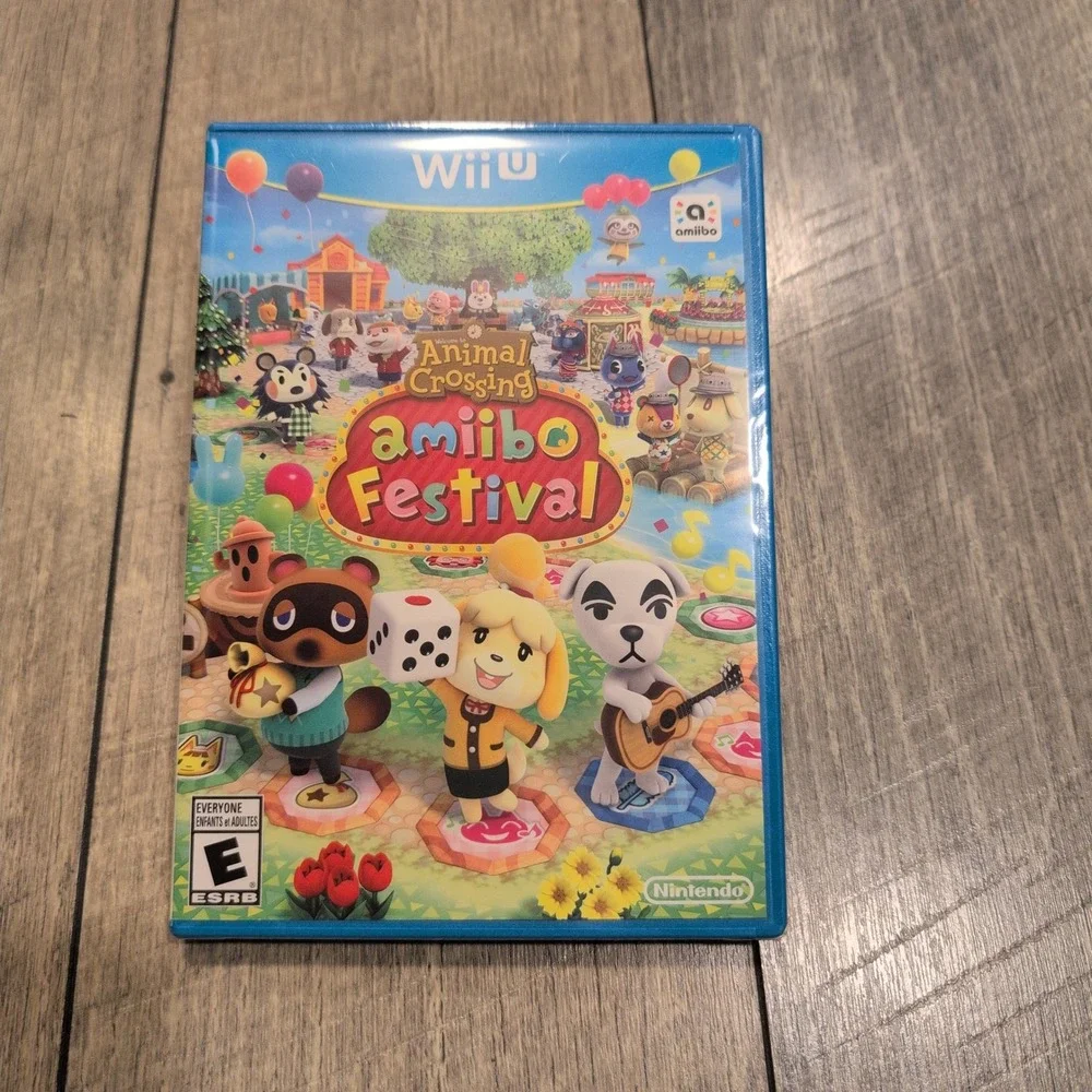 Nintendo‎ Animal Crossing Amiibo  sealed Festival Wii U Board Game